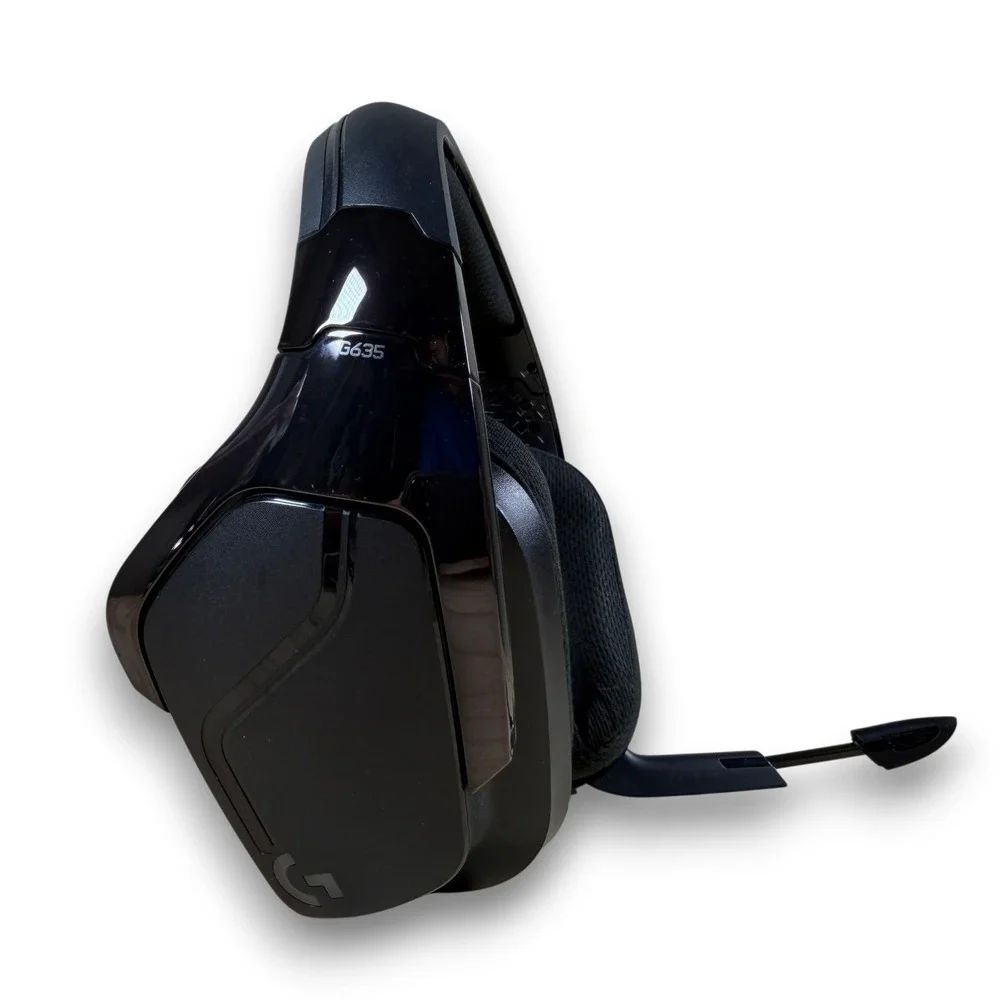 Logitech G635 Wired 7.1 Surround Sound Lightsync Gaming Headset Black 981-000748